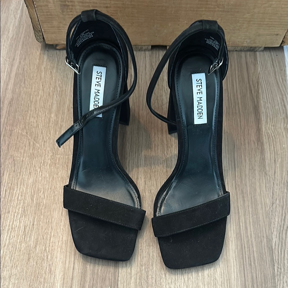 Steve Madden Black Women's Heels